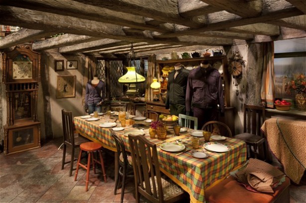 Sit down for a ghostly meal with the Potters