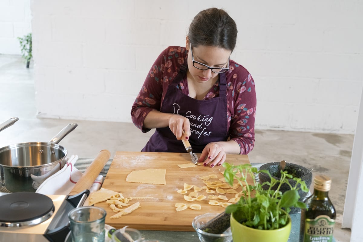 Master the art of pasta making with Cooking and Carafes workshop