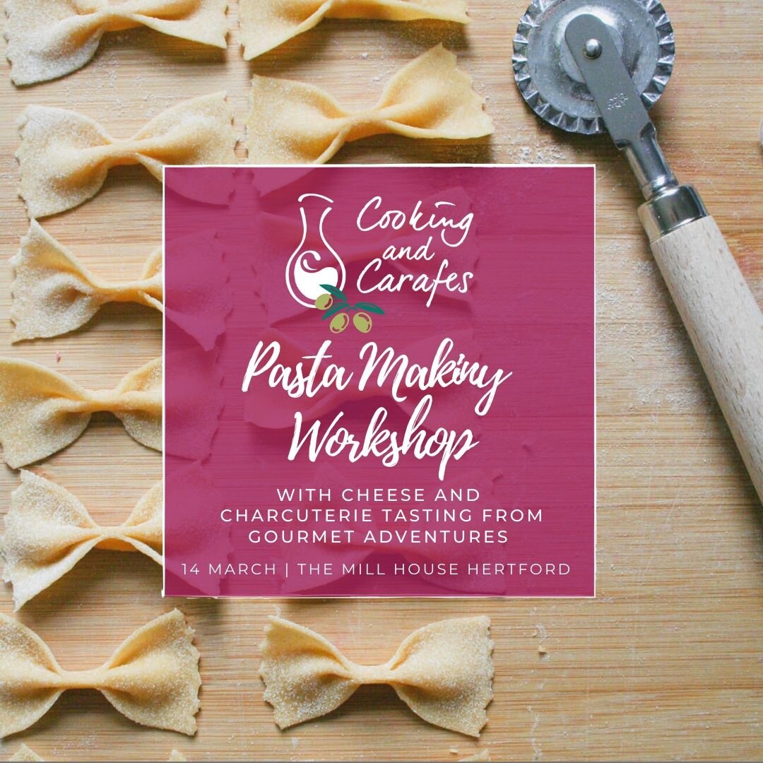 Join Cooking & Carafes for a Pasta Making Workshop with a Twist!