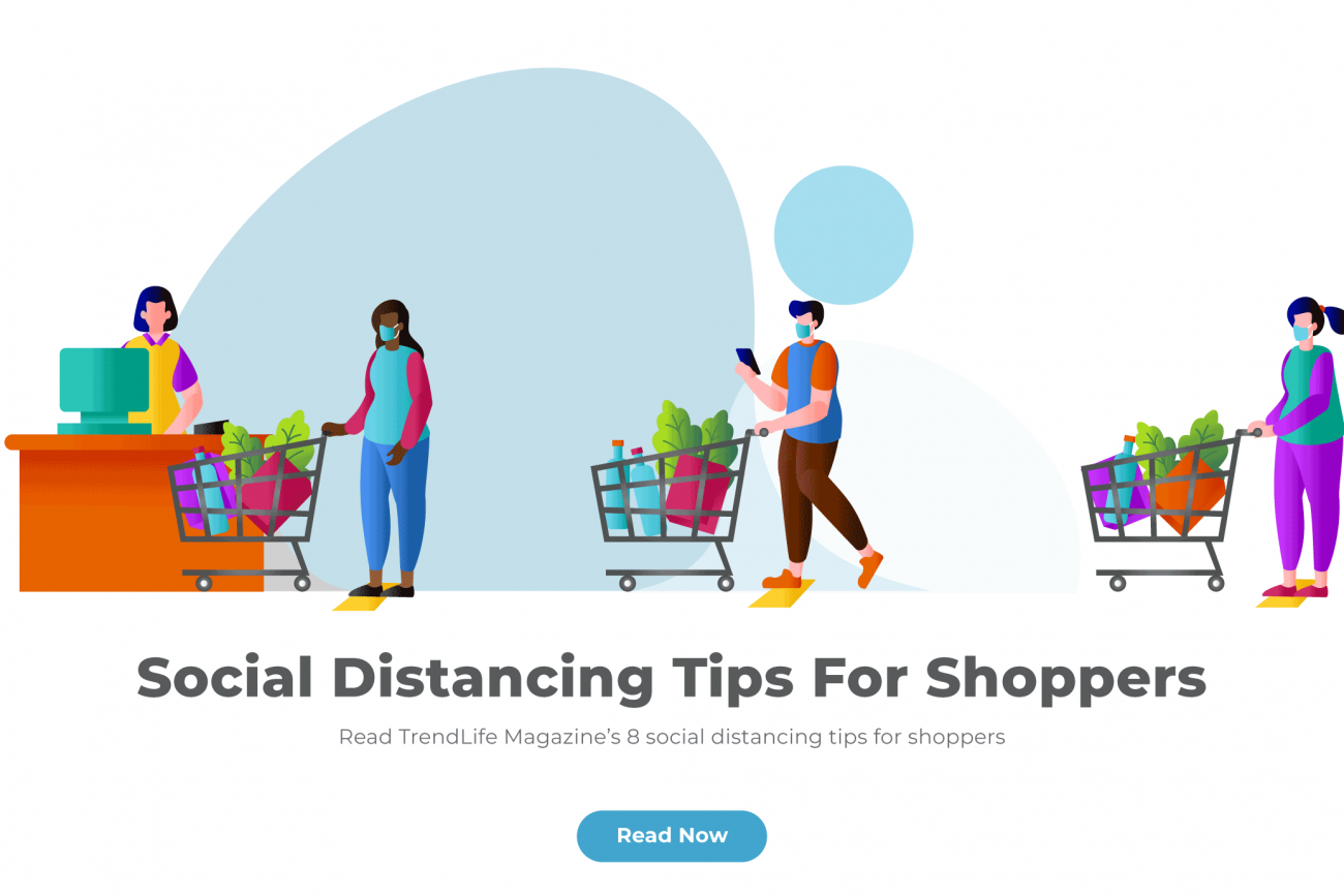 Social distancing tips for shoppers