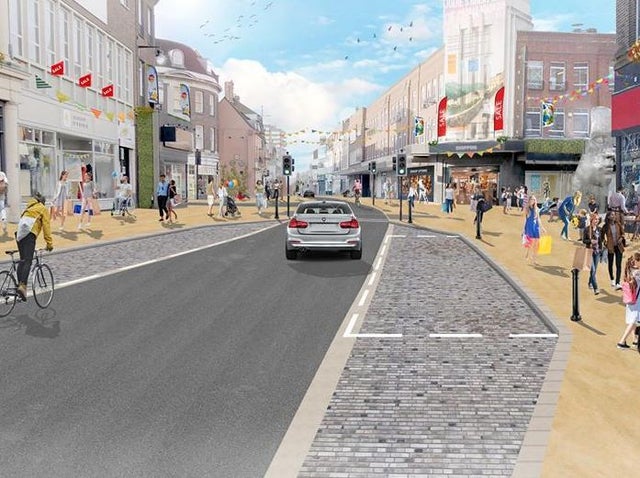 Bedford High Street changes