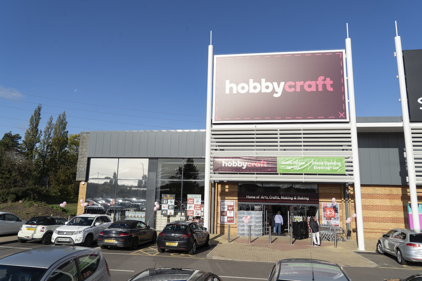 Hobbycraft Luton re-Opening
