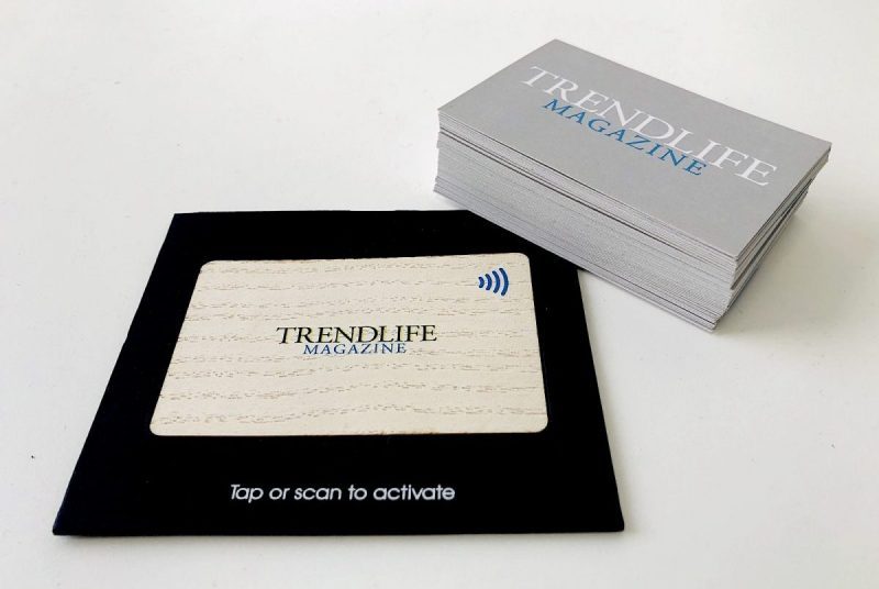 V1CE Business cards replace traditional cards