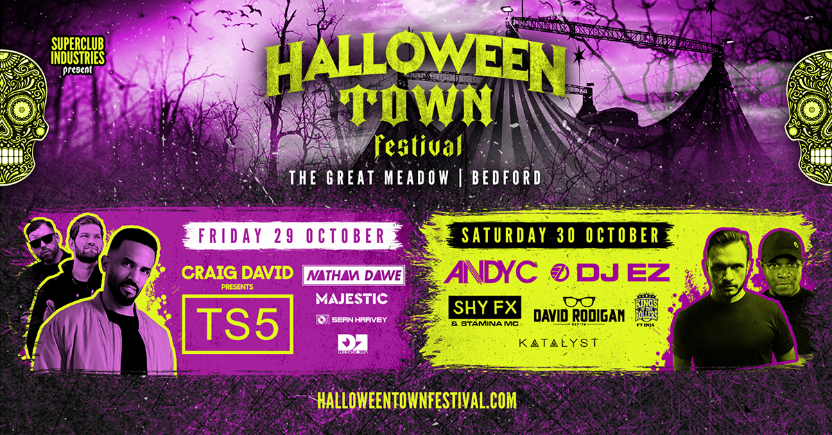 Treat yourself this October to Halloween Town Festival tickets