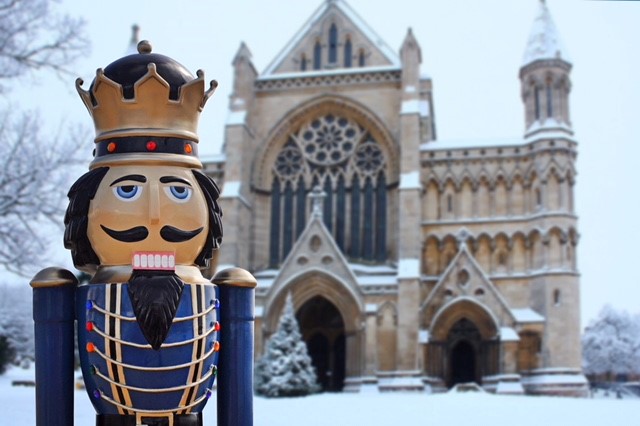 What's happening in St Albans this Christmas - Nutcracker soldier and Cathedral