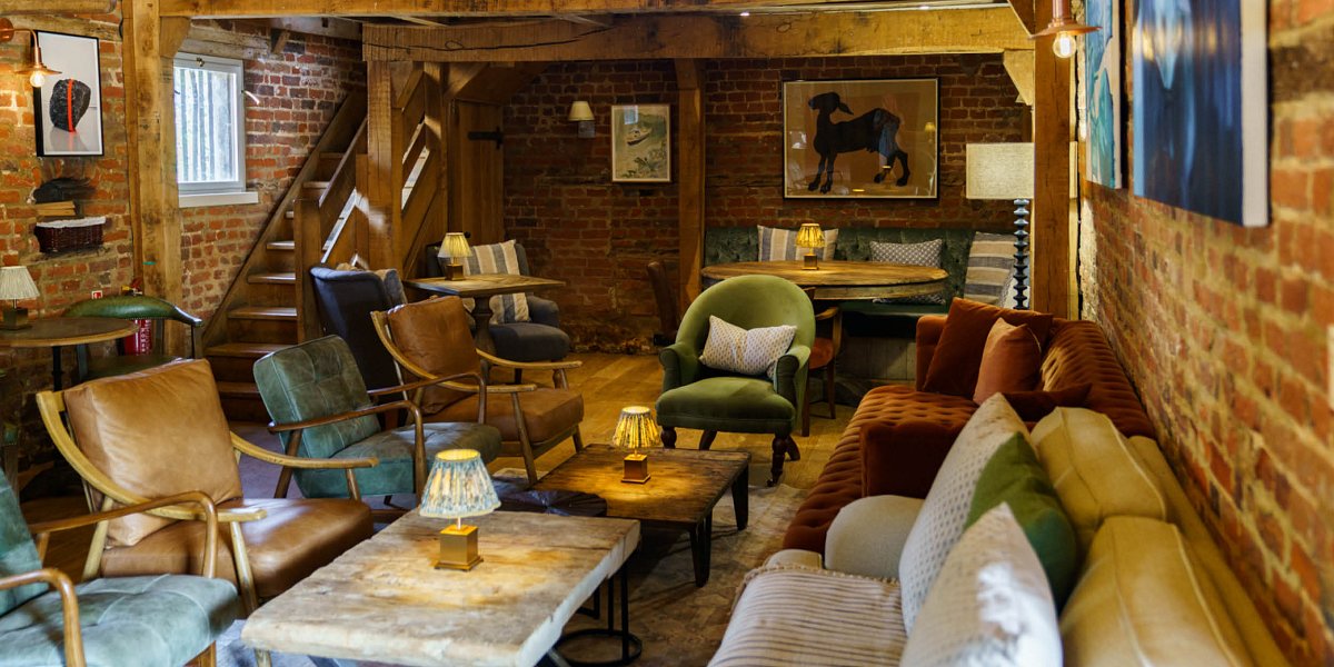 Discover The Stable Bar at Tewinbury Farm Hotel — a new wine bar in Hertfordshire serving sustainable wines, small plates, and live jazz by the river.