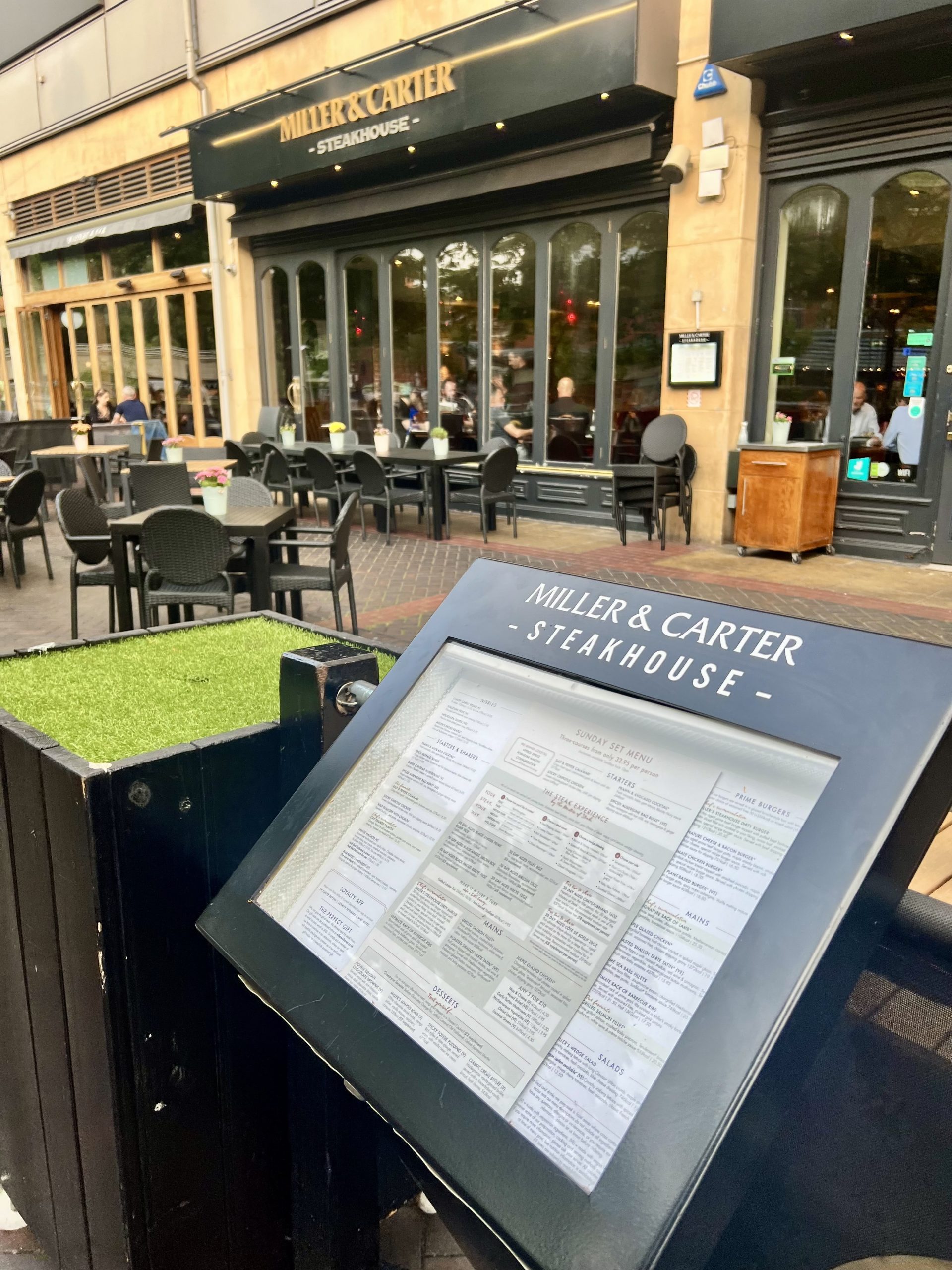 Miller & Carter Reading exterior at The Oracle Centre